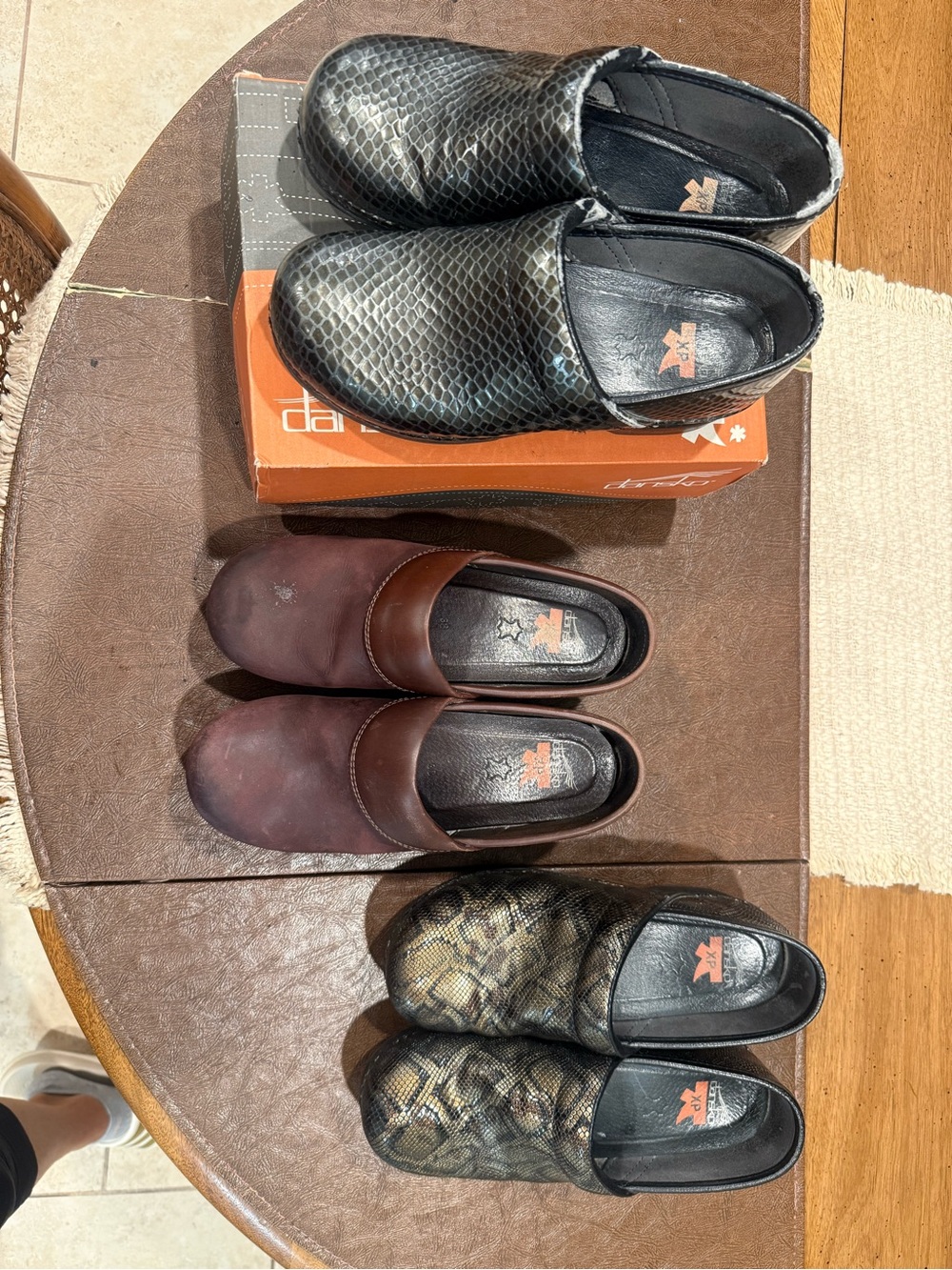 Dansko XP Clogs 3 pair - Picture 9 of 10